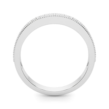 Wedding Band 11/2Tw – Lab Diamond Wedding Band in 18K Gold | Just Brilliant – detail view