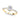 Oval Single Row Shared Prong Engagement Ring – Oval Lab Diamond Ring in 18K Gold | Just Brilliant – side view