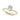 Hidden Halo Oval Engagement Ring – Oval Lab Diamond Engagement Ring in 18K Gold | Just Brilliant – side view