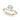 Single Row Single Shared Prong Engagement Ring – Lab Diamond Engagement Ring in 18K Gold | Just Brilliant – view 27