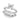 Single Row Single Shared Prong Engagement Ring – Lab Diamond Engagement Ring in 18K Gold | Just Brilliant – view 18