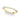 Single Shared Prong Wedding Band – Lab Diamond Wedding Band in 18K Gold | Just Brilliant – close-up view