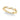Twisting Wedding Band – Lab Diamond Wedding Band in 18K Gold | Just Brilliant – close-up view