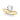 Chevron Engagement Ring – Lab Diamond Engagement Ring in 18K Gold | Just Brilliant – side view