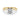 Chevron Engagement Ring – Lab Diamond Engagement Ring in 18K Gold | Just Brilliant – view 8