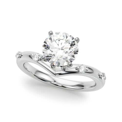 Chevron Engagement Ring