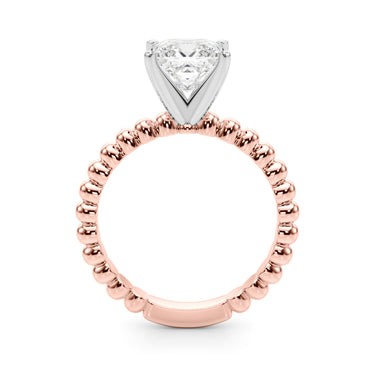 Beaded Solitaire Engagement Ring – Lab Diamond Engagement Ring in 18K Gold | Just Brilliant – view 59