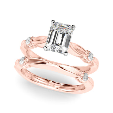Contemporary Engagement Ring – Lab Diamond Engagement Ring in 18K Gold | Just Brilliant – view 61