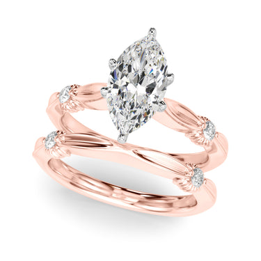 Contemporary Engagement Ring – Lab Diamond Engagement Ring in 18K Gold | Just Brilliant – view 62
