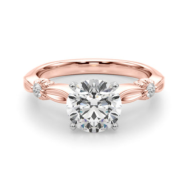 Contemporary Engagement Ring – Lab Diamond Engagement Ring in 18K Gold | Just Brilliant – view 71