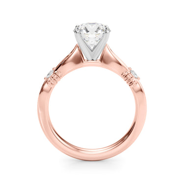 Contemporary Engagement Ring – Lab Diamond Engagement Ring in 18K Gold | Just Brilliant – view 59