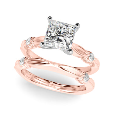 Contemporary Engagement Ring – Lab Diamond Engagement Ring in 18K Gold | Just Brilliant – view 66