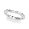 Infinity Wedding Band – Radiant Lab Diamond Wedding Band in 18K Gold | Just Brilliant