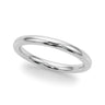 Plain Wedding Band – Radiant Lab Diamond Wedding Band in 18K Gold | Just Brilliant