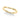 Plain Wedding Band – Lab Diamond Wedding Band in 18K Gold | Just Brilliant – close-up view