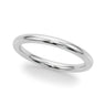 Plain Wedding Band – Radiant Lab Diamond Wedding Band in 18K Gold | Just Brilliant