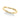 Plain Wedding Band – Lab Diamond Wedding Band in 18K Gold | Just Brilliant – close-up view