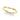 Plain Wedding Band – Lab Diamond Wedding Band in 18K Gold | Just Brilliant – close-up view