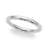 Plain Wedding Band – Radiant Lab Diamond Wedding Band in 18K Gold | Just Brilliant
