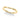 Plain Wedding Band – Lab Diamond Wedding Band in 18K Gold | Just Brilliant – close-up view