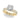 Single Row Hidden Halo Round Engagement Ring – Round Lab Diamond Engagement Ring in 18K Gold | Just Brilliant – view 7