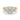 Contemporary Floral Emerald Cut Engagement Ring – Emerald Cut Emerald Engagement Ring in 18K Gold | Just Brilliant – view 7