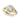 Split Shank Round Halo Engagement Ring – Round Lab Diamond Engagement Ring in 18K Gold | Just Brilliant – side view