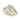 Split Shank Emerald Cut Halo Engagement Ring – Emerald Cut Emerald Engagement Ring in 18K Gold | Just Brilliant – side view