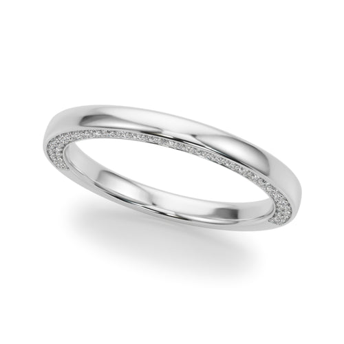 Diamond Accented Wedding Band
