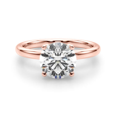Floral Engagement Ring – Lab Diamond Engagement Ring in 18K Gold | Just Brilliant – view 13