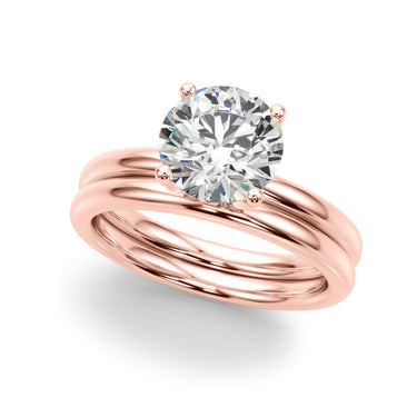 Floral Engagement Ring – Lab Diamond Engagement Ring in 18K Gold | Just Brilliant – view 12