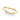 Plain Wedding Ring – Lab Diamond Wedding Band in 18K Gold | Just Brilliant – close-up view