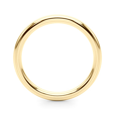 Plain Wedding Ring – Lab Diamond Wedding Band in 18K Gold | Just Brilliant – lifestyle view