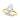 Floral Marquise Engagement Ring – Marquise Lab Diamond Engagement Ring in 18K Gold | Just Brilliant – angle view