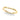 Plain Wedding Band – Lab Diamond Wedding Band in 18K Gold | Just Brilliant – close-up view