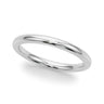 Plain Wedding Band – Radiant Lab Diamond Wedding Band in 18K Gold | Just Brilliant