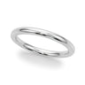 Plain Wedding Band – Radiant Lab Diamond Wedding Band in 18K Gold | Just Brilliant