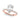 Floral Inspired Pear Engagement Ring – Pear-Shaped Lab Diamond Engagement Ring in 18K Gold | Just Brilliant – view 10