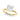 Floral Princess Cut Engagement Ring – Princess Cut Lab Diamond Engagement Ring in 18K Gold | Just Brilliant – angle view