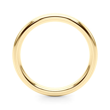 Gold Wedding Band – Lab Diamond Wedding Band in 18K Gold | Just Brilliant – lifestyle view