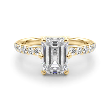 Engagement Ring – Lab Diamond Engagement Ring in 18K Gold | Just Brilliant – view 9