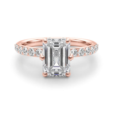 Engagement Ring – Lab Diamond Engagement Ring in 18K Gold | Just Brilliant – view 13