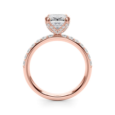 Engagement Ring – Lab Diamond Engagement Ring in 18K Gold | Just Brilliant – view 11