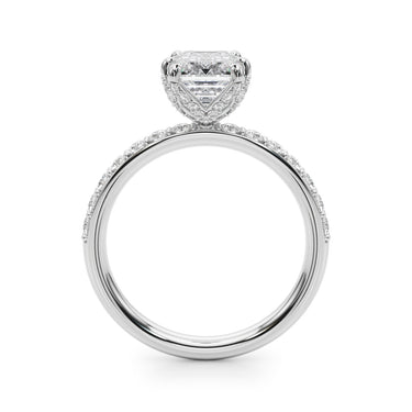 Engagement Ring – Lab Diamond Engagement Ring in 18K Gold | Just Brilliant – detail view