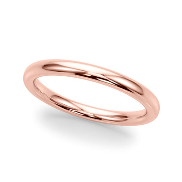 Wedding Band – Lab Diamond Wedding Band in 18K Gold | Just Brilliant – side view