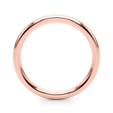 Wedding Band – Lab Diamond Wedding Band in 18K Gold | Just Brilliant – angle view