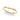 Plain Wedding Band – Lab Diamond Wedding Band in 18K Gold | Just Brilliant – close-up view