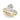 Floral Oval Engagement Ring – Oval Lab Diamond Engagement Ring in 18K Gold | Just Brilliant – view 8