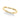 Plain Wedding Band – Lab Diamond Wedding Band in 18K Gold | Just Brilliant – close-up view