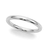 Plain Wedding Band – Radiant Lab Diamond Wedding Band in 18K Gold | Just Brilliant